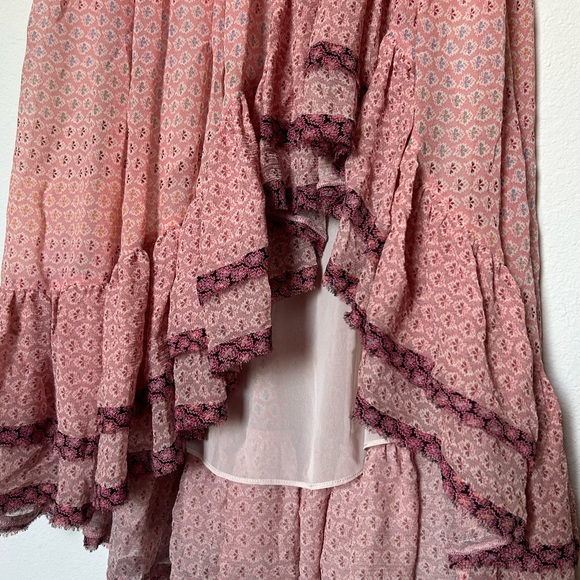 LoveShackFancy Elena Ruffled Silk Dress - Picture 8 of 8